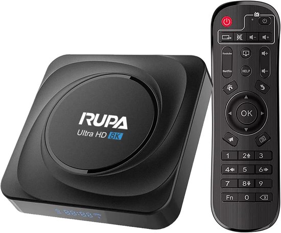 Rupa Rupa Box RUPA Android TV Box 11.0, Smart TV Box 8GB RAM 128GB ROM RK3566 Quad ...