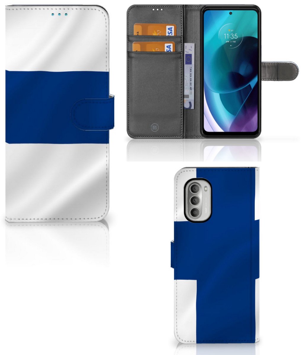 Motorola Moto G51 5G Bookstyle Case Finland