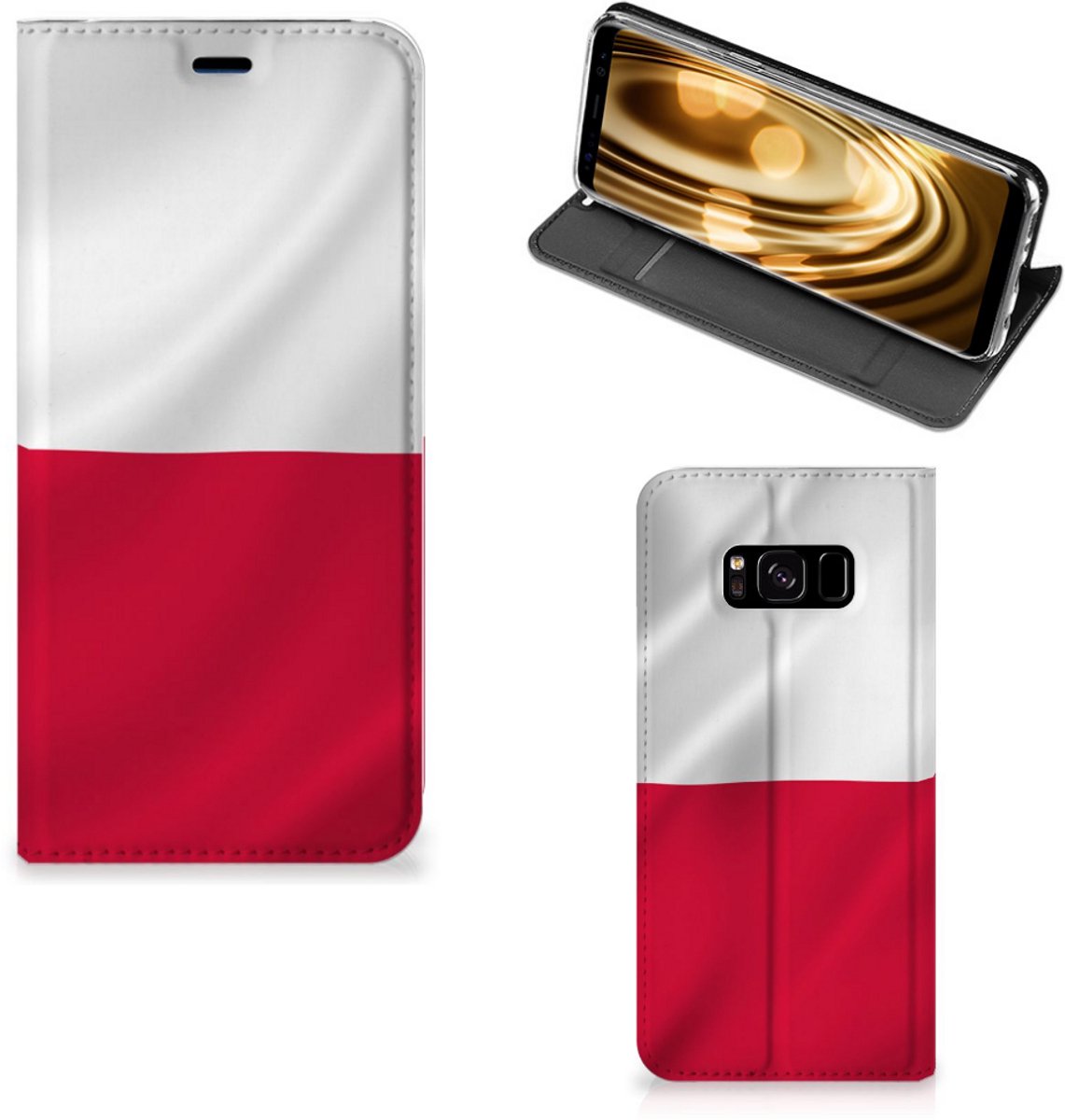 Samsung Galaxy S8 Standcase Polen