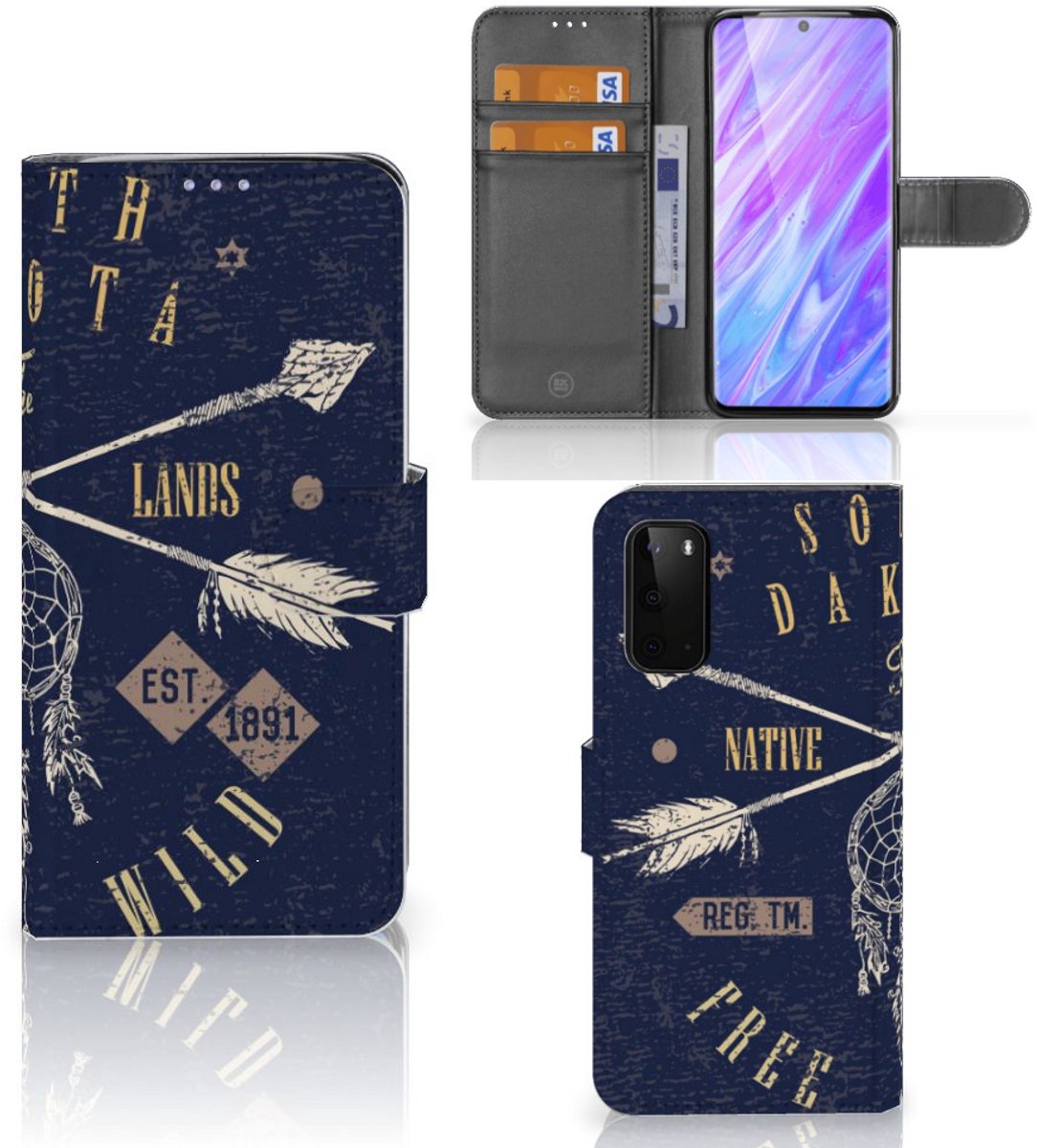 Samsung Galaxy S20 Flip Cover South Dakota