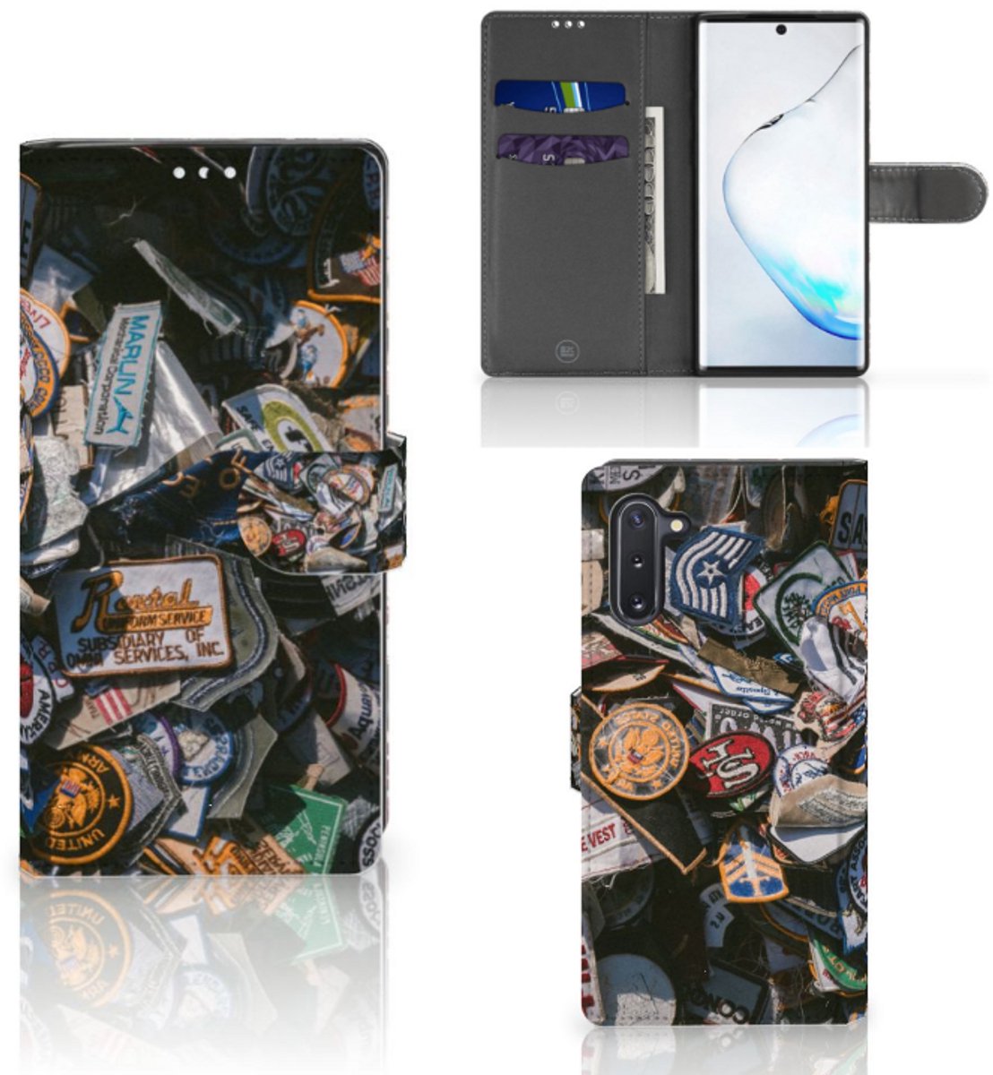 Samsung Galaxy Note 10 Telefoonhoesje met foto Badges