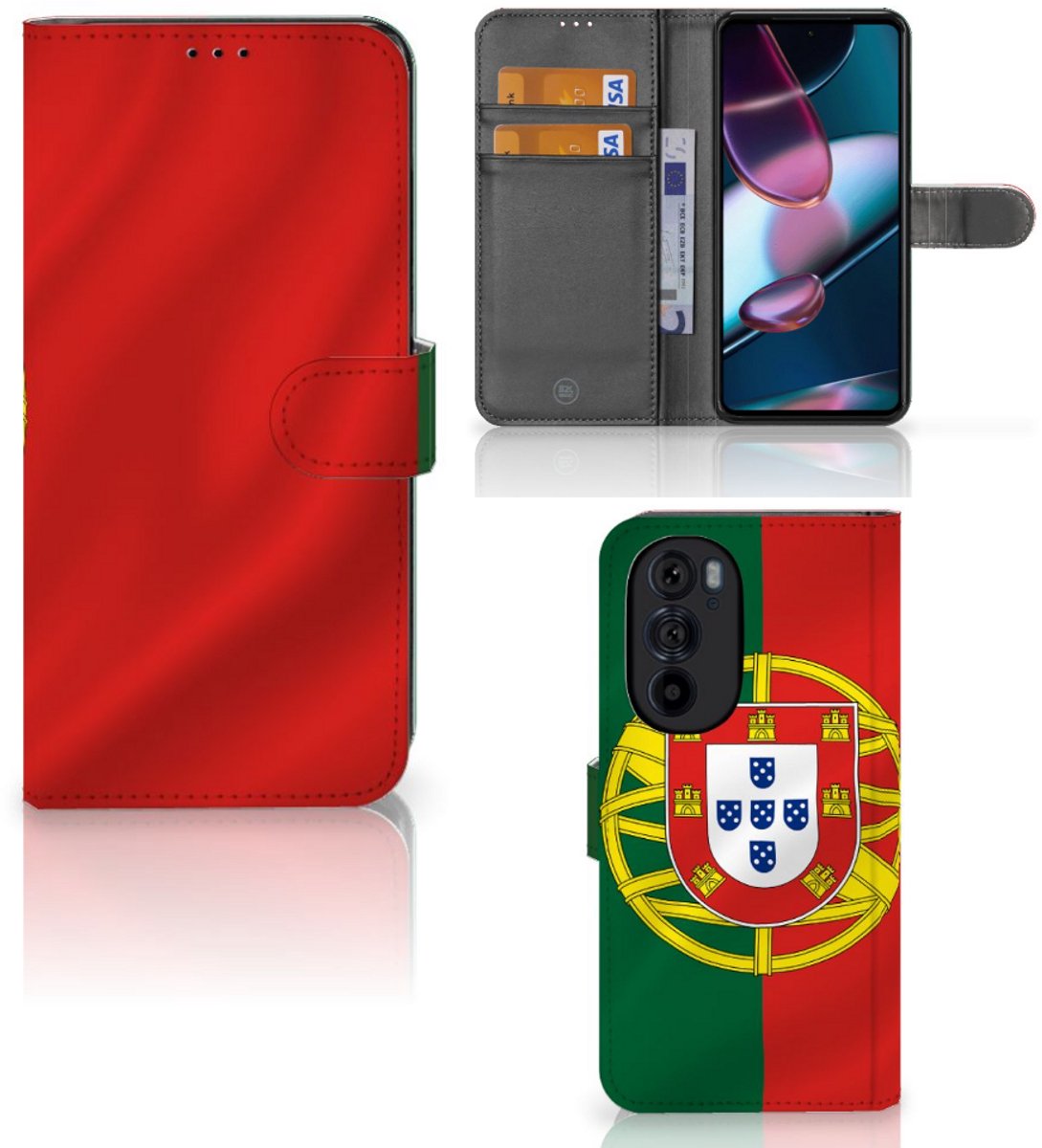 Motorola Edge 30 Pro Bookstyle Case Portugal