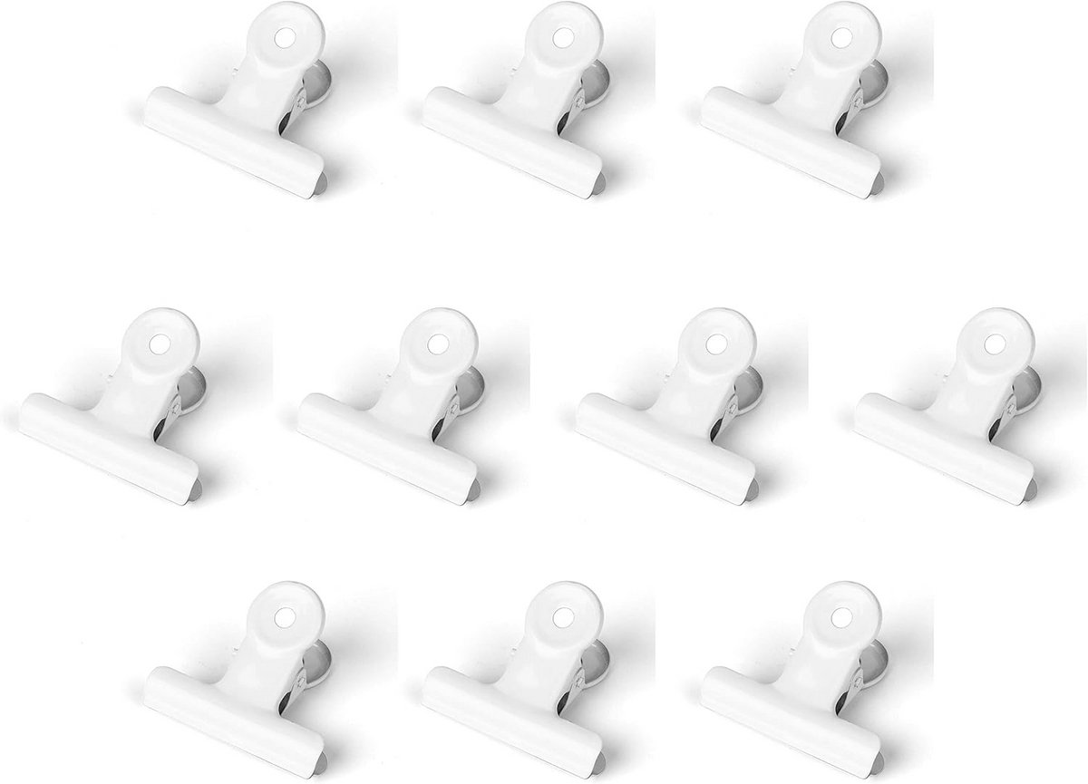 20 Stuks 2 Inch Gepolijste Stalen Clips voor Thuis en Kantoor