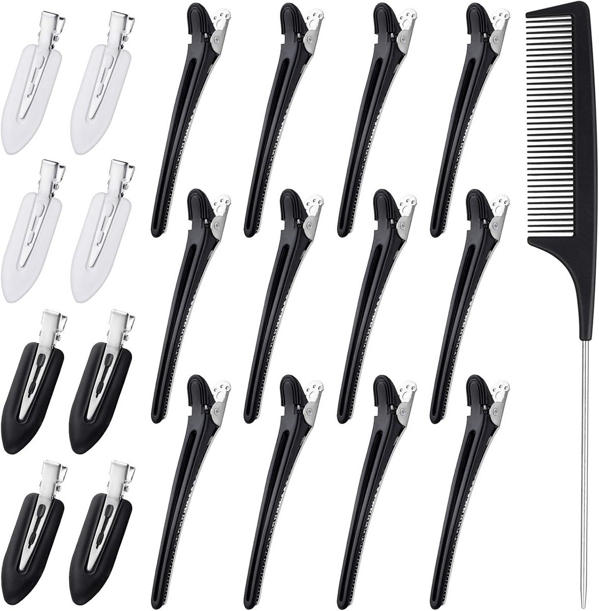20 naadloze haarspelden en haarclips voor haarstyling
