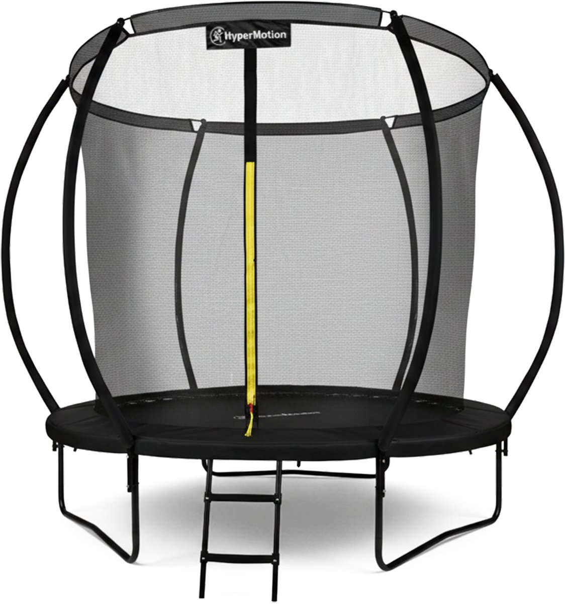 HyperMotion Kindertuintrampoline 3+, trampoline met ladder en binnennet voor huis en tuin, kinderspeelplaats, kindertrampoline, dubbele poten, 244 cm, 8 ft — afbeelding 18
