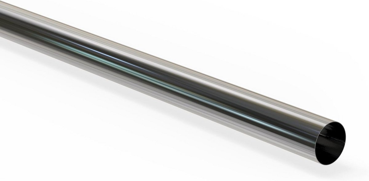 Universele Uitlaatpijp 100 cm 54 mm Diameter voor Auto en Vrachtwagen