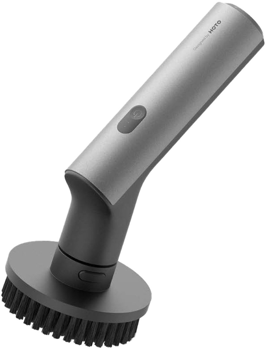 HOTO Electric Spin Scrubber – Cordless Extendable Cleaning Brush with 6 Interchangeable Heads – Dual Speed – IPX7 Waterproof – Up to 110 min Runtime – Deep Home Cleaning Tool