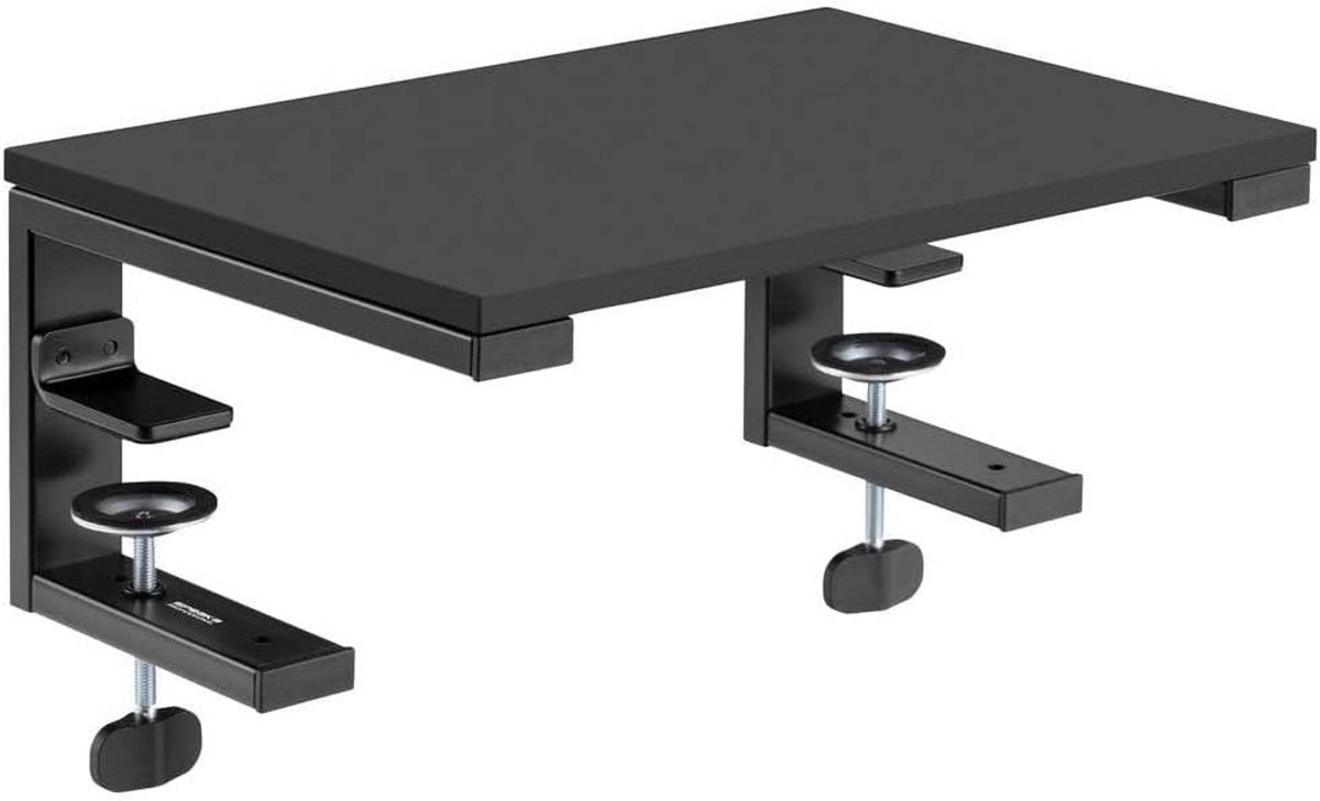 Ergonomische Monitorstandaard Zwart Tafelverhoger Bureau Accessoire