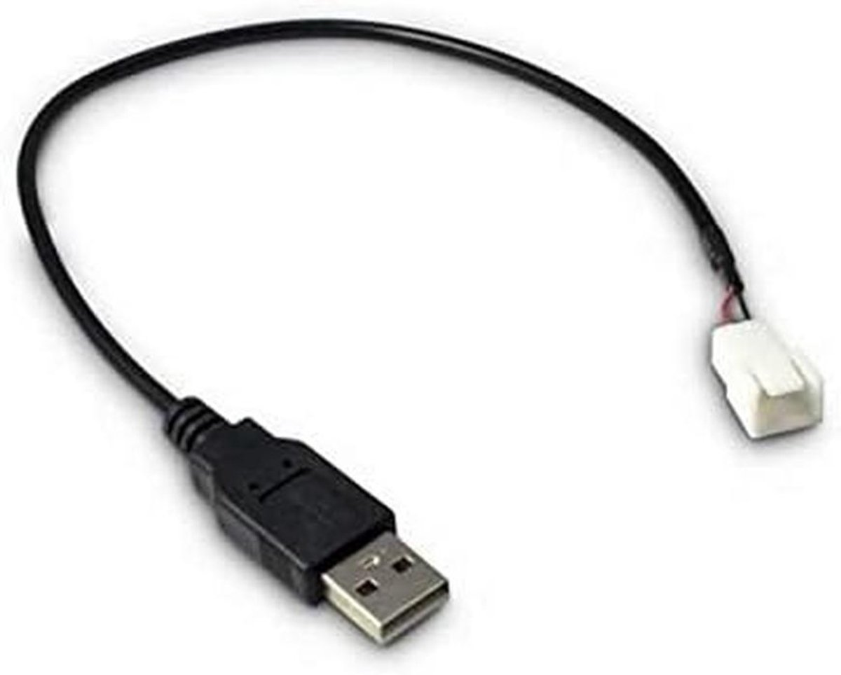 USB A Naar 3-pins Ventilator Adapter Kabel