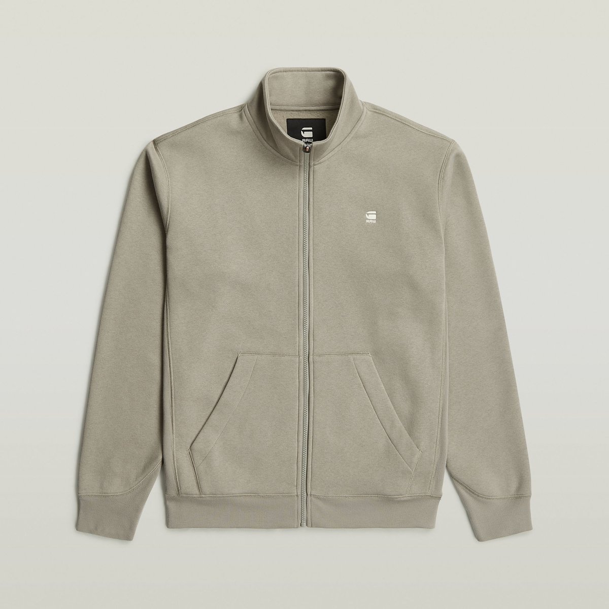 G-Star Raw Premium Core Track Jkt Sw Truien & Vesten Heren Sweater Hoodie Vest- Zand Geel