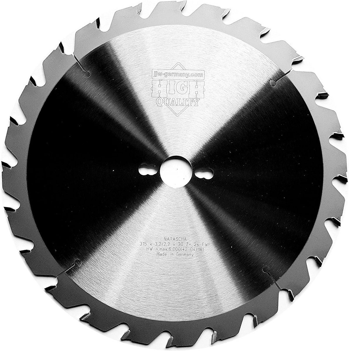Cirkelzaagblad Nagelsbestendig 315 x 30 mm Z=24 FWF voor Hout en Brandhout