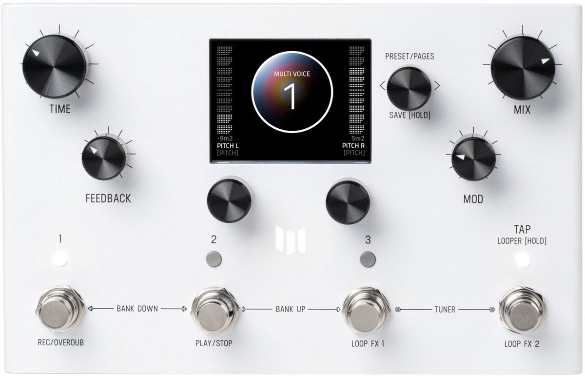 Meris LVX Modular Delay System / Looper effectpedaal