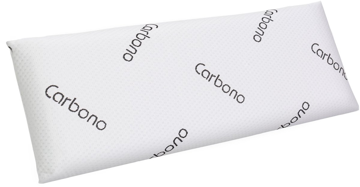 Moonia Hoofdkussen - Traagschuim Kussen - Visco-elastisch - Zwart - Anatomisch - Anti-stofmijtbehandeling - 100% Polyester