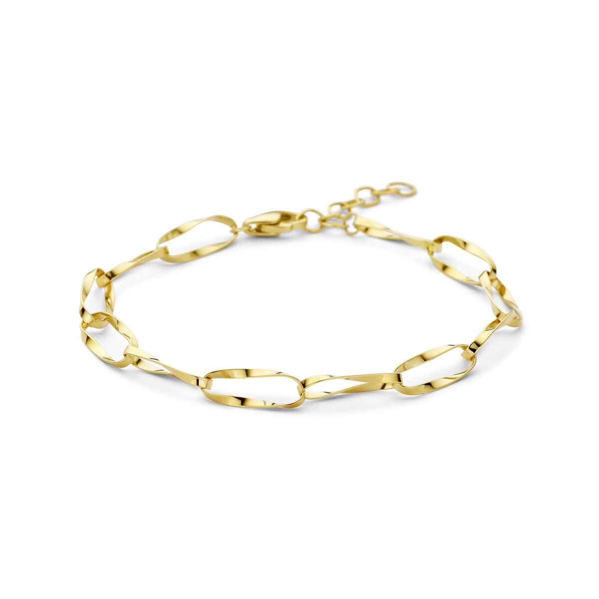 14K geelgouden armband 5,5 mm 16 + 3 cm - 4035220