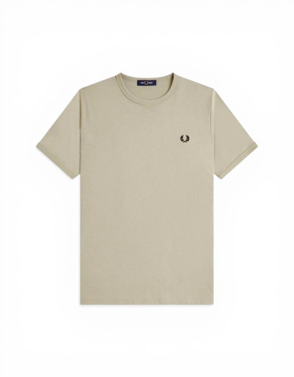 Fred Perry Groen ringer t-shirt