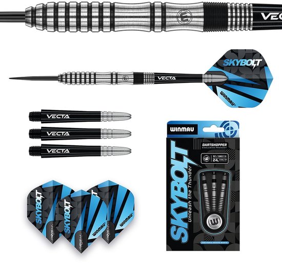 Winmau Skybolt Scalloped 90% Dartshopper Exclusives - Dartpijlen van Winmau — afbeelding 3