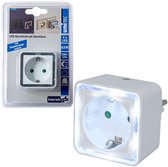 Unitec LED Nachtlicht Stopcontact Schemersensor Licht Sensor Nachtlamp Wandlamp