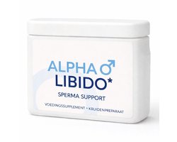 Alpha Libido - Sperma Support - Sperm Booster – Meer & Betere Spermakwaliteit | Ondersteunt Mannelijke Vruchtbaarheid & Testosteron | 60 Pillen