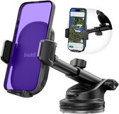 Buddi Way 2 Universele Telefoonhouder Auto Dashboard/Raam met Zuignap - Autohouder Voorruit - Verstelbaar en 360° Draaibaar - Geschikt voor o.a iPhone, Samsung en andere smartphones