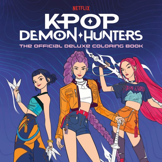 KPop Demon Hunters- KPop Demon Hunters: The Official Deluxe  ... - cover