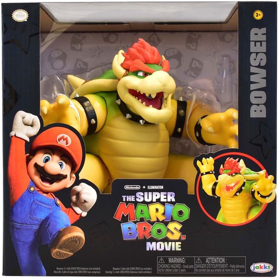 Mario - Action Figure Bowser 18 cm - The Super Mario Bros. Movie