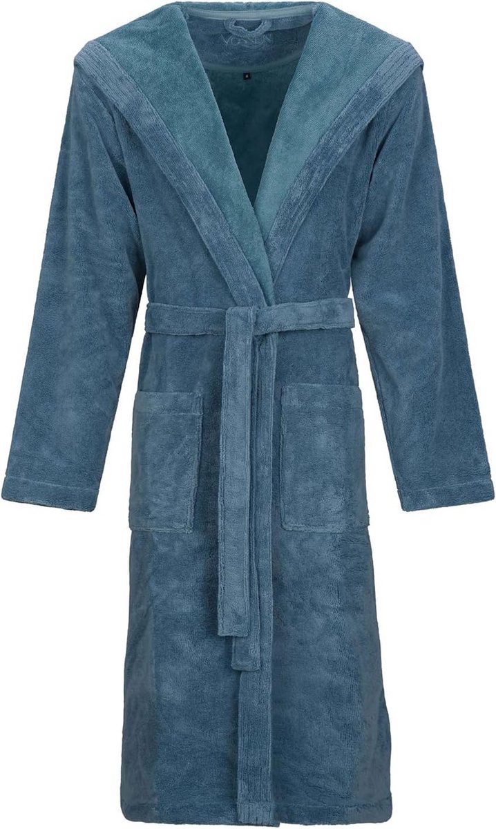 Velours Badjas met Capuchon Uniseks voor Sauna en Wellness