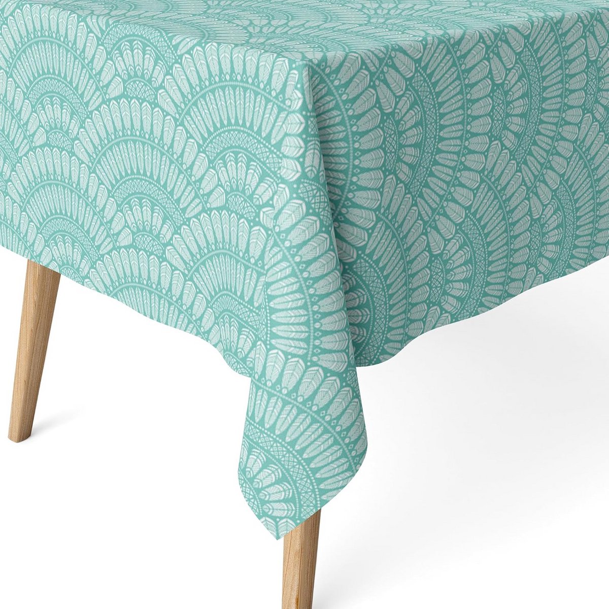 Ronde Tafelkleed Hars Gecoat - Vlekafstotend en Waterdicht - Ø 140 cm