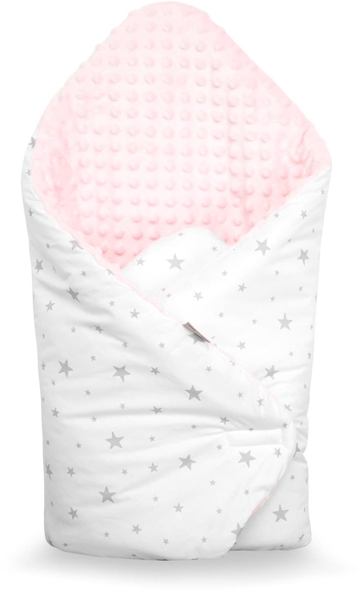 Sevira Kids - Inbakerzak voor baby van katoen - Roze Dès la naissance - 4 mois