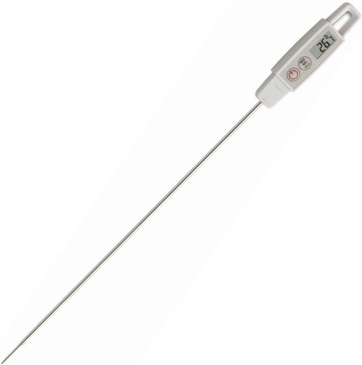 Digitale Insteekthermometer met Extra Lange Sensor voor Voedsel