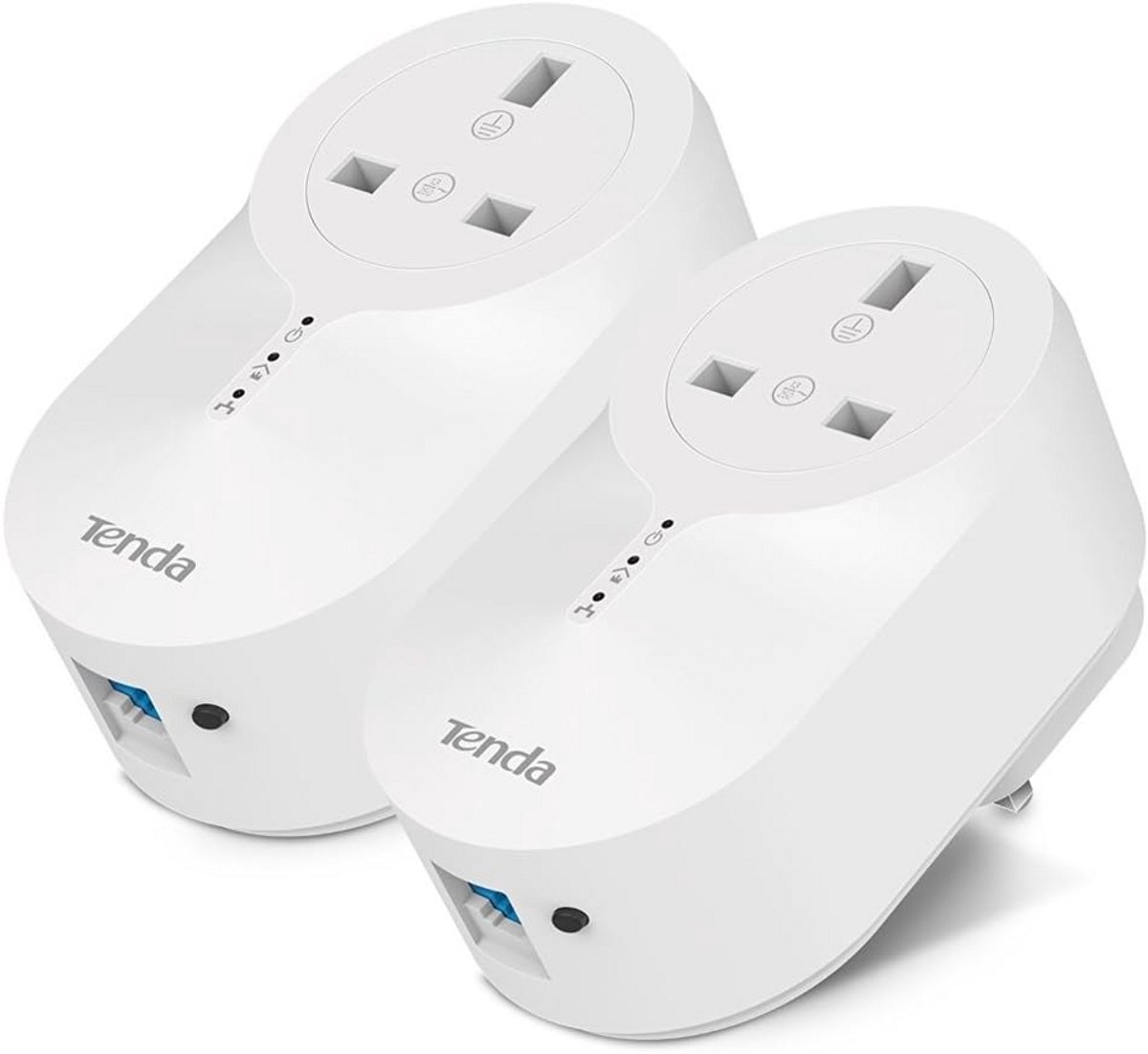 Powerline Adapter Set 1000 Mbit/s voor Stabiel Internetsnelheid