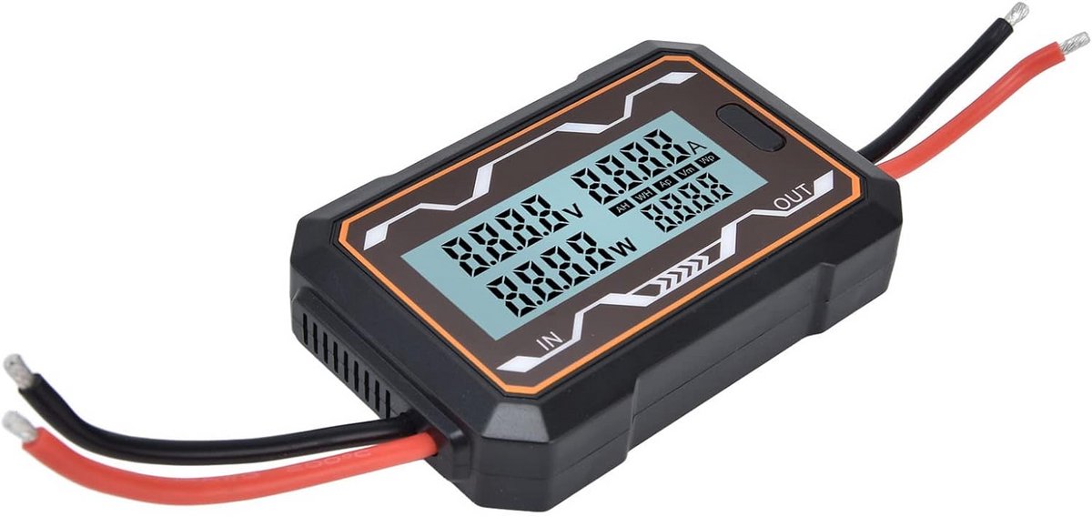 Elektrische DC Vermogensmeter met Groot Scherm voor Zonne-energiesystemen