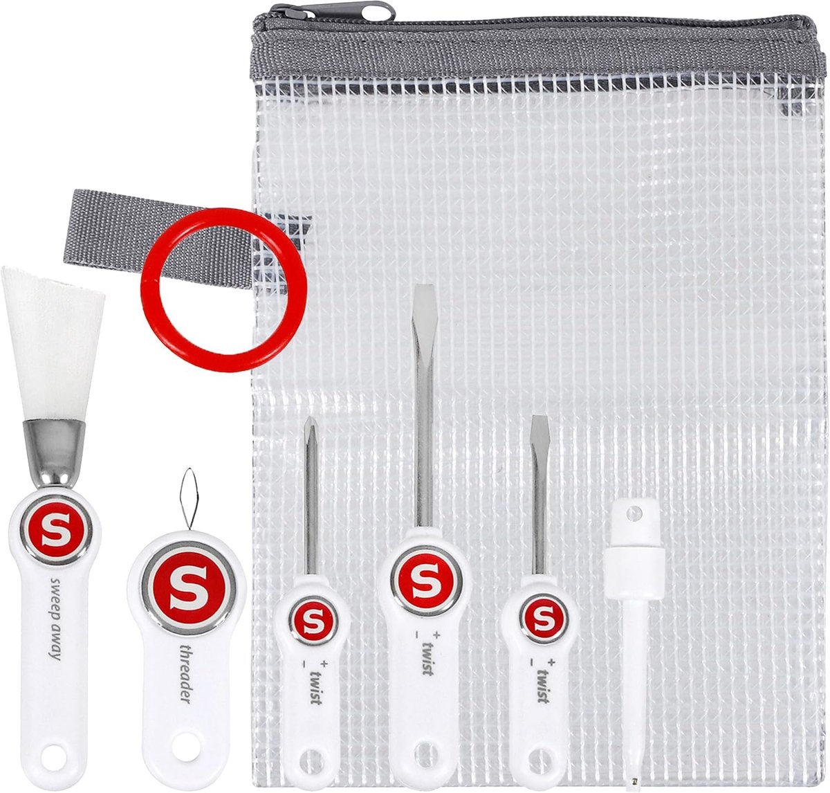 Naaimachine Onderhoud Set - Naai Gereedschap - Machine Reparatie - 7 Delige Kit - 20.8 x 11.2 x 2.5 cm