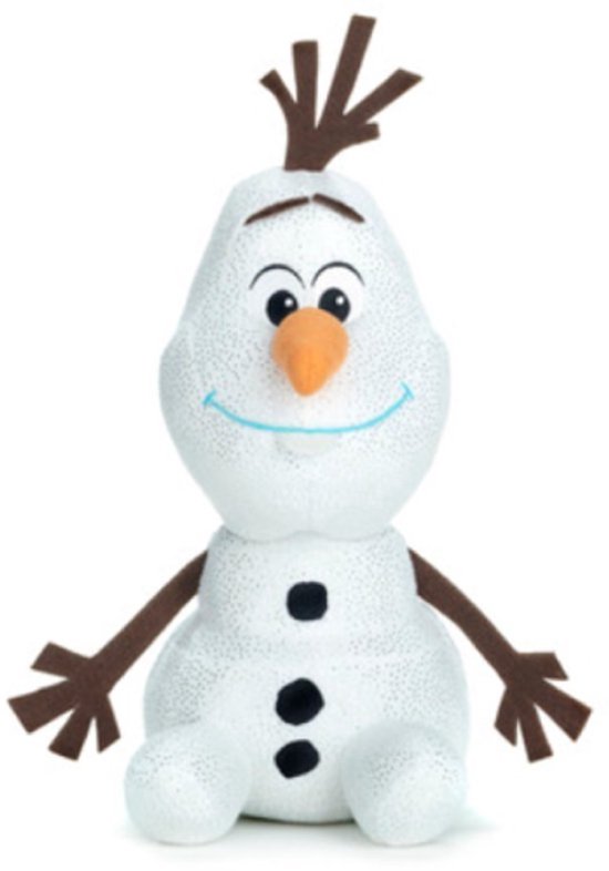 Disney - Frozen 2 - Knuffel - Olaf - Sneeuwpop - Pluche - Pop - 30 cm