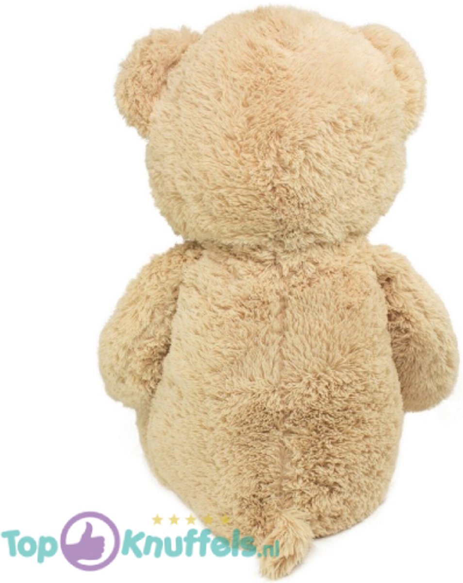 JollyPluche - Knuffelbeer - Beer - Knuffel - Beer - Knuffels - Pluche Beer - Knuffel Beer - Teddy Beer - Licht Bruin - 100 cm — afbeelding 3