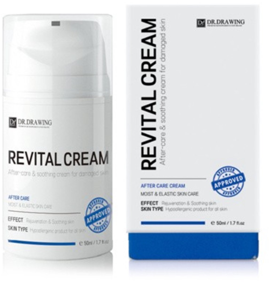 Dr. Drawing Revital Crème / Crème voor nazorg 50ml