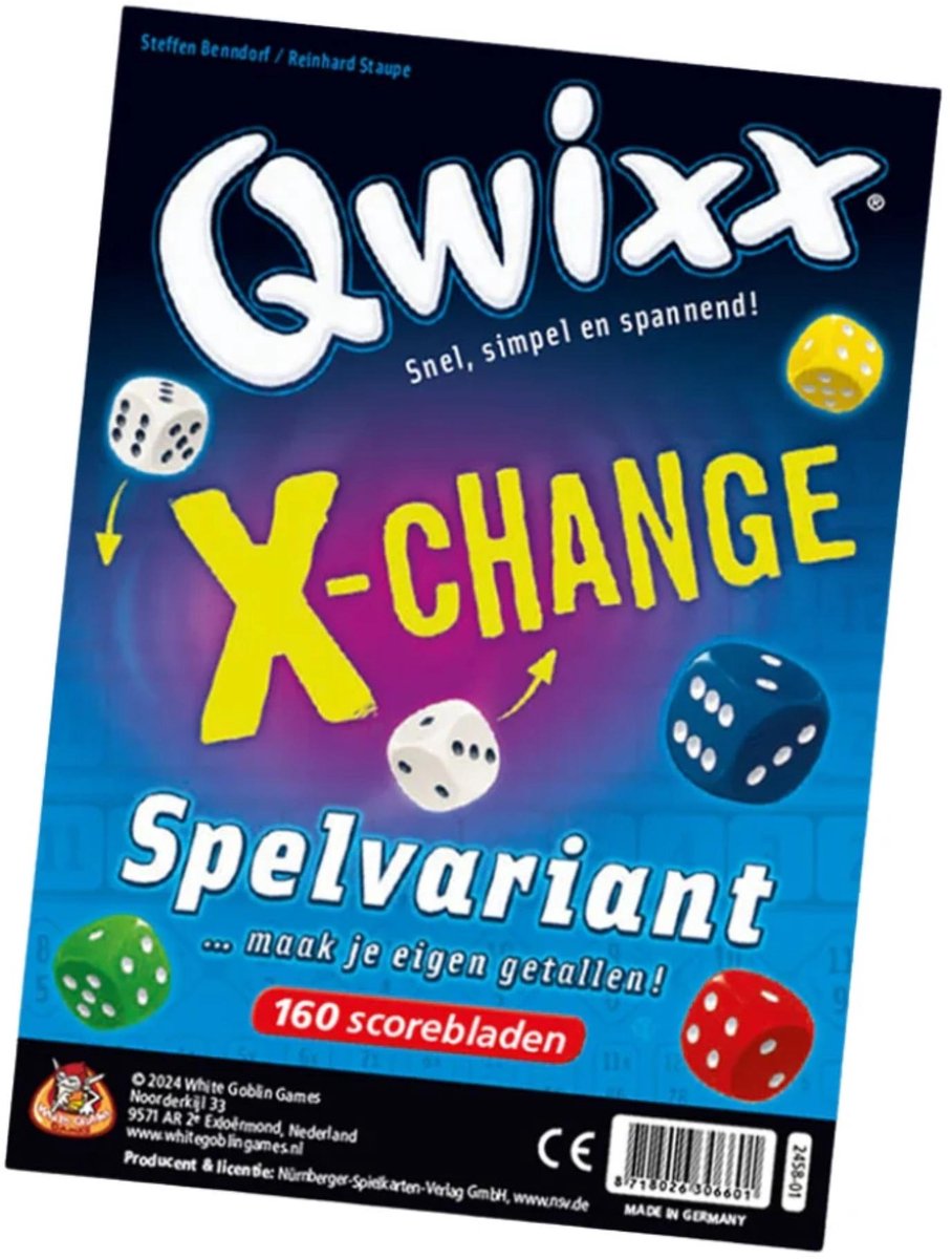 Qwixx: X-Change uitbreiding