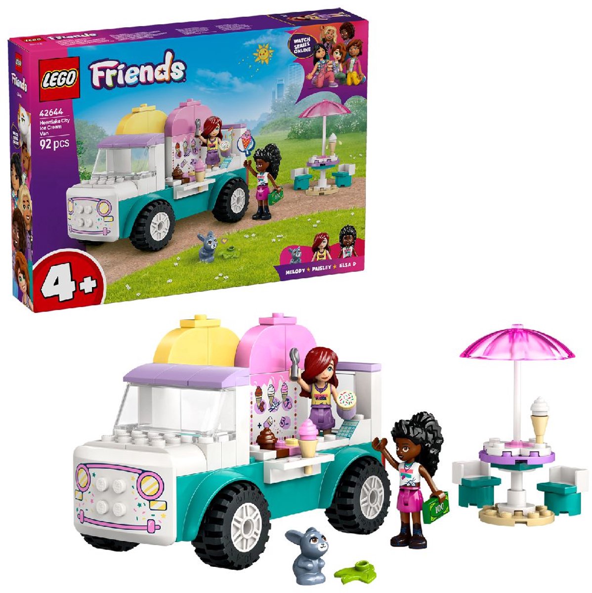 LEGO Friends Heartlake City ijscotruck Creatief Speelgoed - 42644 — afbeelding 12
