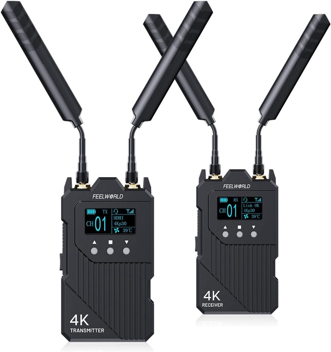 Draadloze Video Zender - HDMI Intercom Systeem - Live Streaming - Dubbele HDMI Full Duplex - 1000ft Bereik
