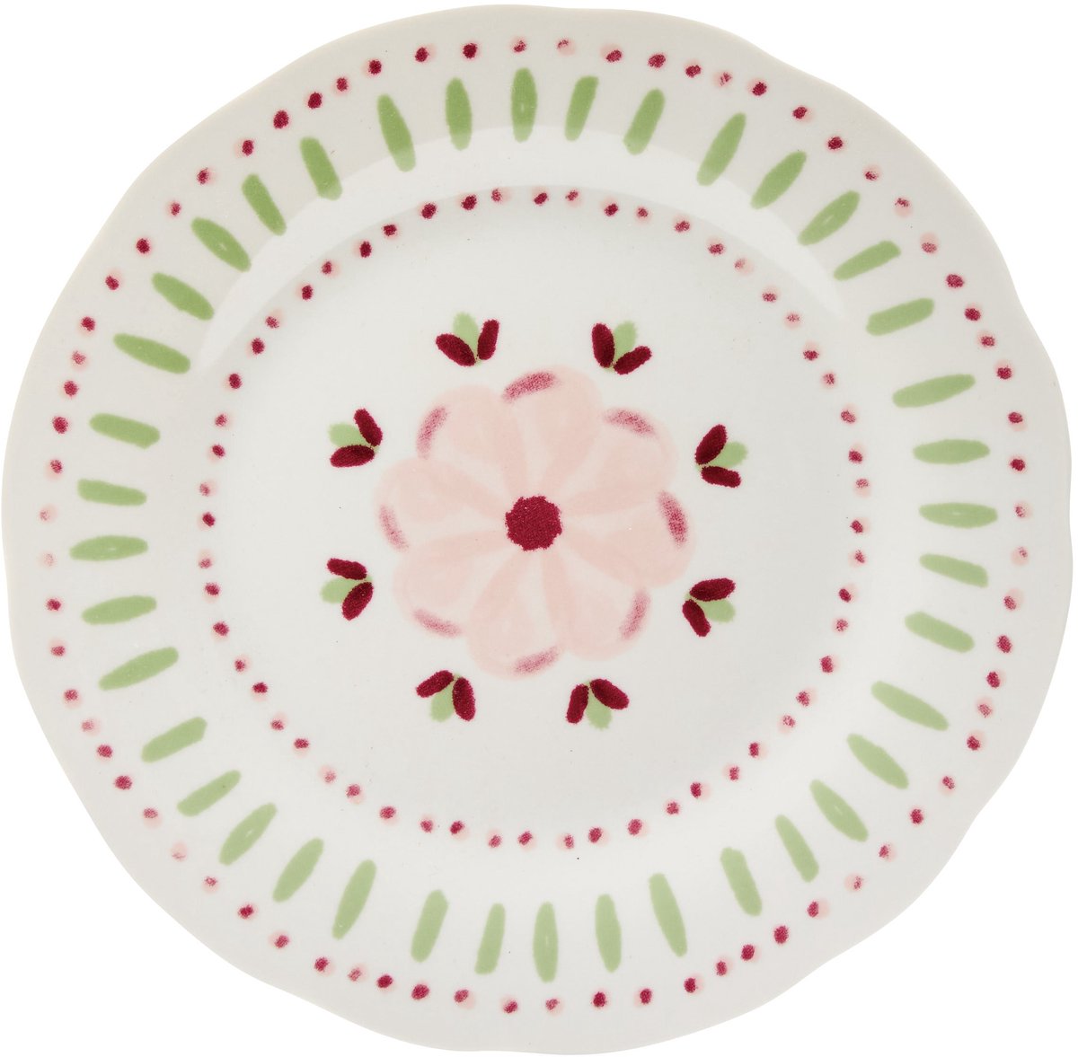 Secret de Gourmet Fleur de Rose Plat bord Ø19cm - Set van 6 stuks