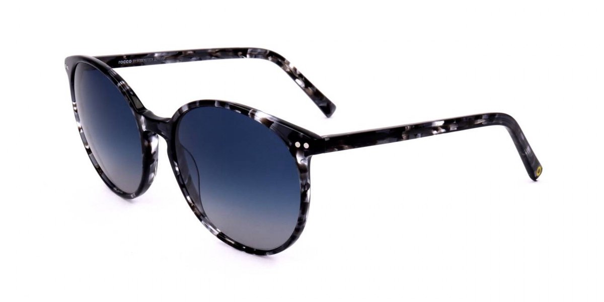 Rodenstock RR333 Black structured 56/19/140 WOMAN Zonnebrillen
