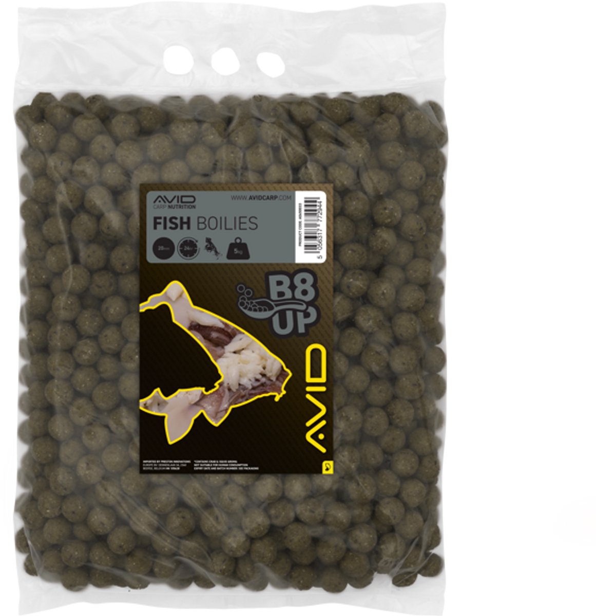 Avid Carp B8-Up 20mm (5 kg) - Smaak : Nut