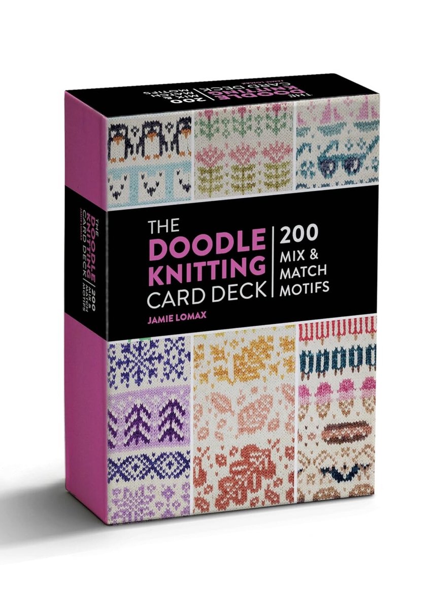 The Doodle Knitting Card Deck, 200 Mix And Match Motifs