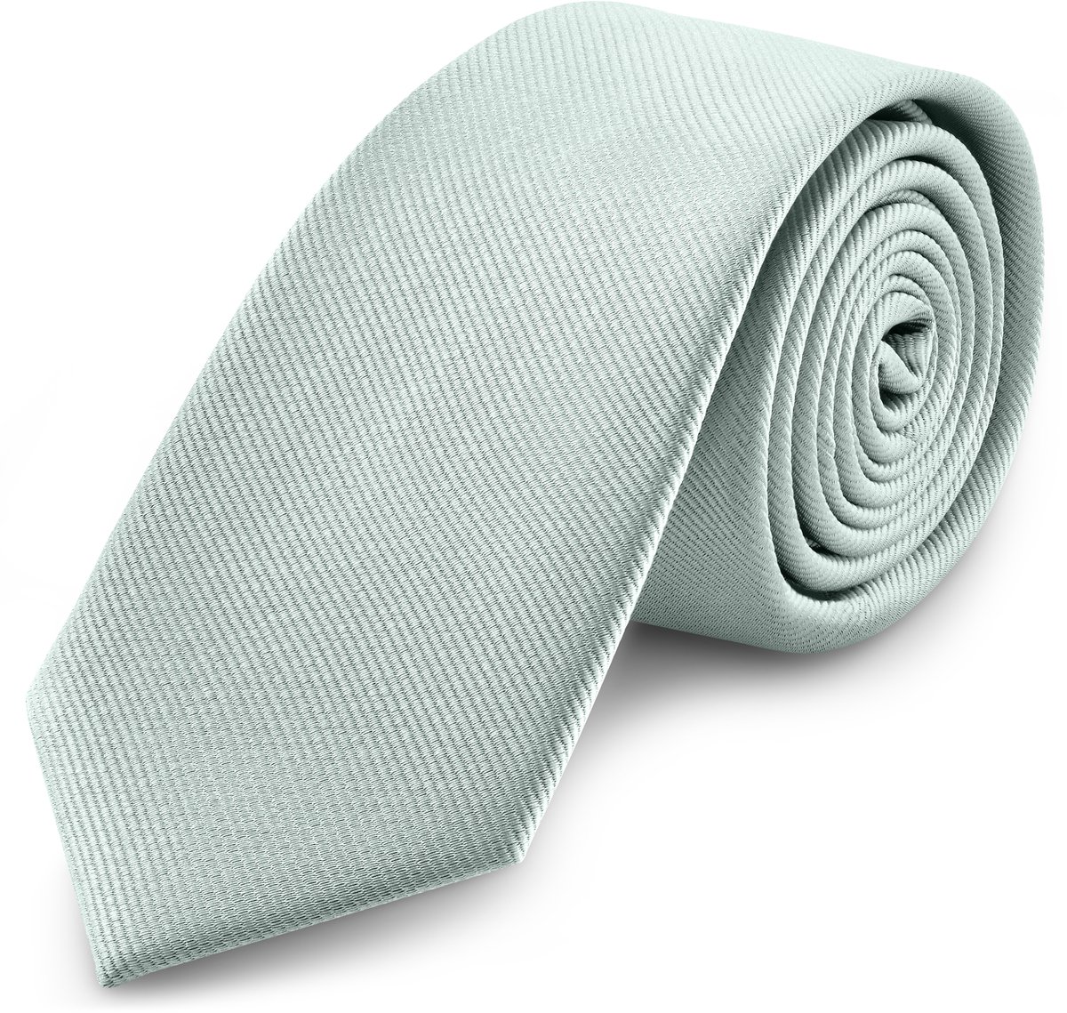 Arctisch Blauwe Grosgrain Stropdas van 8 cm