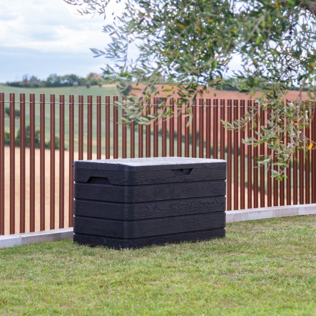 Toomax Dolomiti kussenbox 410L - donkergrijs