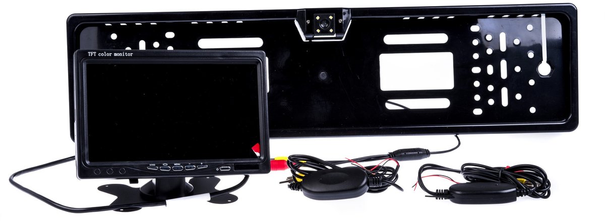 Einparts 170° Achteruitrijcamera Voor Auto Met Frame En Draadloze Module