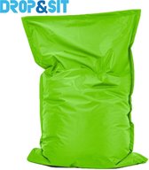 Drop & Sit - Zitzak - Appel Groen - 100x150 cm - Voor binnen en buiten