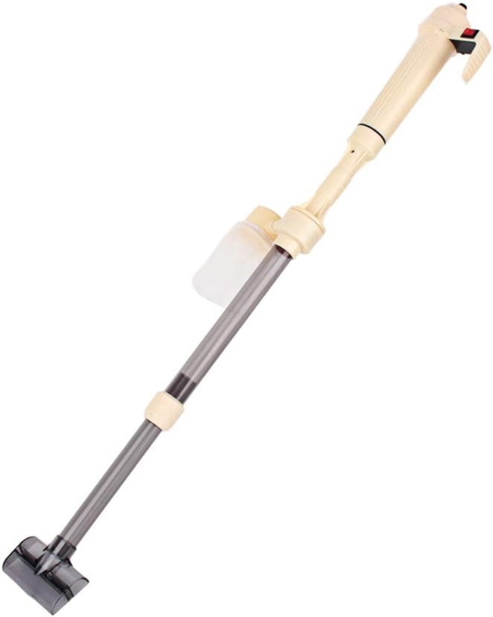SVN® Aquarium Stofzuiger - Bodemreiniger - Grindreiniger – Beige - 43cm x 14cm x 7cm