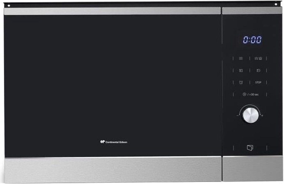 Inbouw Grill Magnetron - Keukenoven Combinatie - Snel Maaltijden Bereiden - Geïntegreerd Grill Element - L59.5 x H38.8 x D40.1