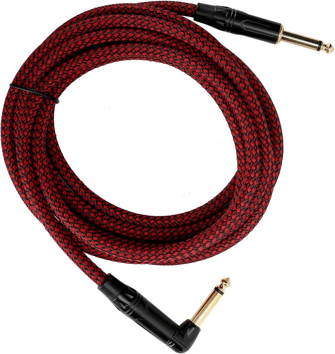 Gitaarkabel - Instrumentkabel - Podium Studio - Zuurstofvrij Koper - 3 Meter - Zwart