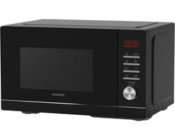 Combi Magnetron - Aanrechtoven Hetelucht - Snel Koken - 10 Voorgeprogrammeerde Programma's - 23 Liter Inhoud - Zwart